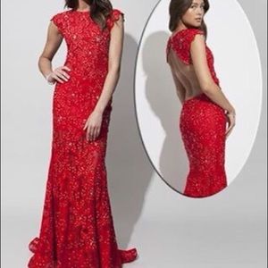 Red Jovani Prom Dress